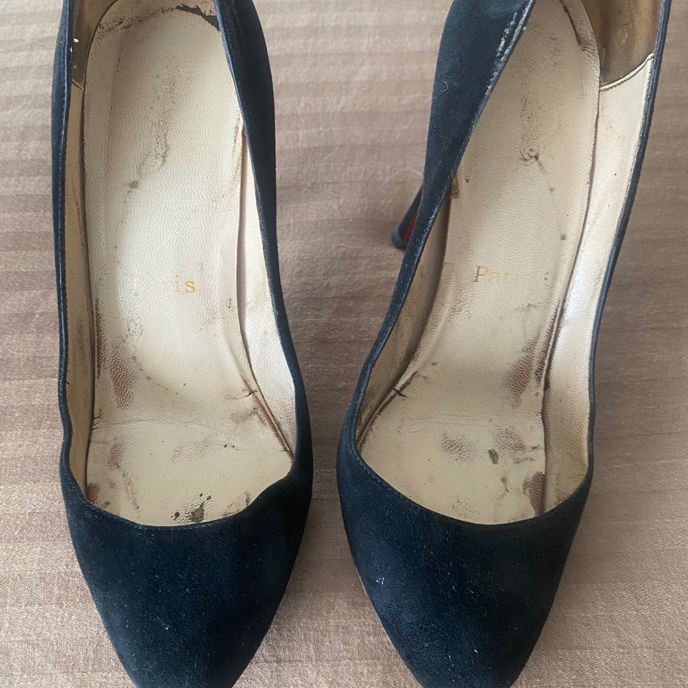 Christian Louboutin Suede High Heels